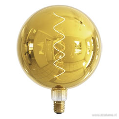 Calex Kalmar Globe G200 goud 2000K dimbaar Calex Kalmar Globe G200 goud 2000K dimbaar