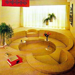 Het jaren 70 interieur | Retro verlichting | Straluma Het jaren 70 interieur | Retro verlichting | Straluma