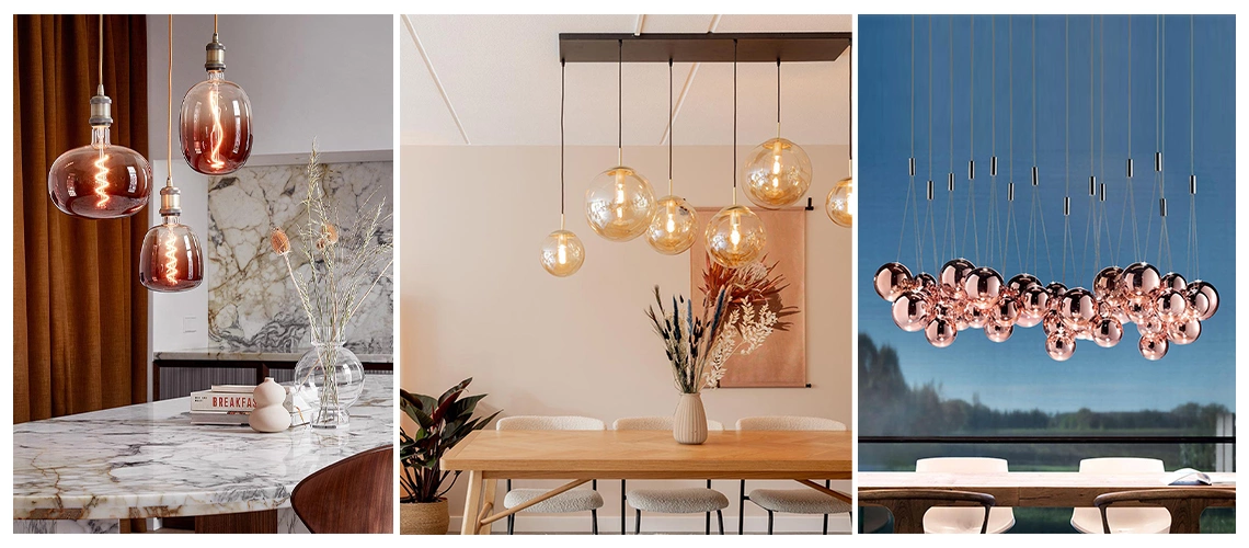 8. Kleurrijke glazen bollen