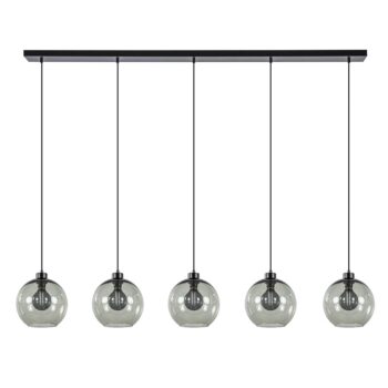 12480260 Grote 5lichts eettafelhanglamp met smoke glazen kappen.jpg