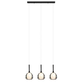 23220058 3Lichts hanglamp zwart met smoke glazen kappen.jpg