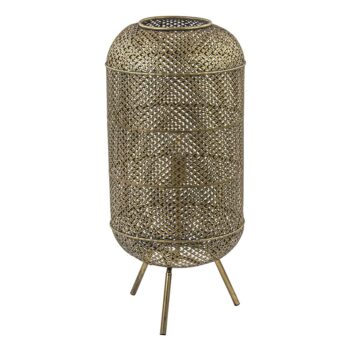 02700018 Metalen vloerlamp Oosterse lantaarn goud.jpg