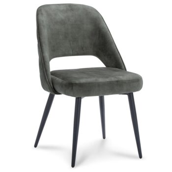 23100010 Grijs groene eetkamerstoel met zwarte pootjes.jpg