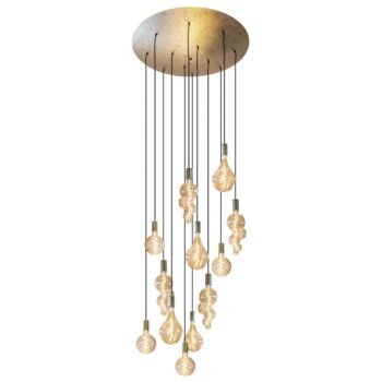 13760716 Ronde hanglamp vide goldleaf met shiny brass 12lichts.jpg