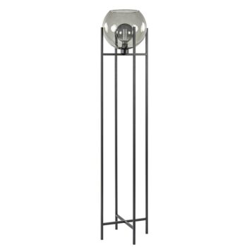 12480376 Frame vloerlamp mat zwart met smoke glazen bol.jpg