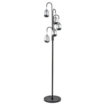 08452048 Moderne LED vloerlamp zwart met helder glas.jpg