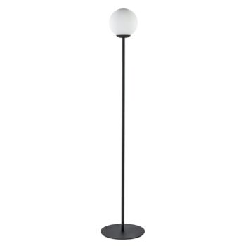 01600052 Retro vloerlamp mat zwart met witte glazen bol.jpg