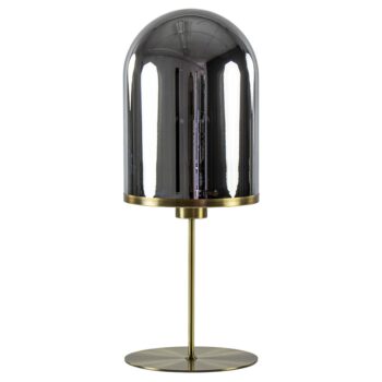 12211889 Antiek bronzen tafellamp Maverick met smoke glas groot.jpg