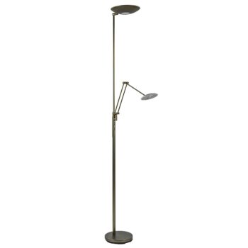 08452112 Dimbare LED uplighter met leeslamp donker brons.jpg