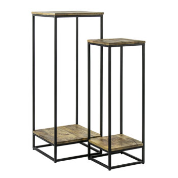 02730067 Bijzettafel set van 2 mangohout en staal.jpg