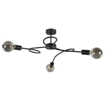 11040017 Retro plafondlamp pendel mat zwart 3lichts.jpg