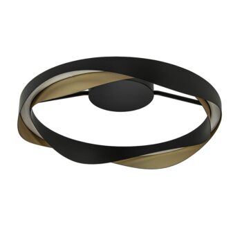 08452164 Moderne LED plafondlamp zwart goud.jpg