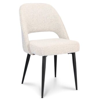 23100067 Comfortabele eetkamerstoel grijs met zwarte poot.jpg