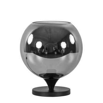 23220164 Tafellamp mat zwart met smoke glas 25cm.jpg