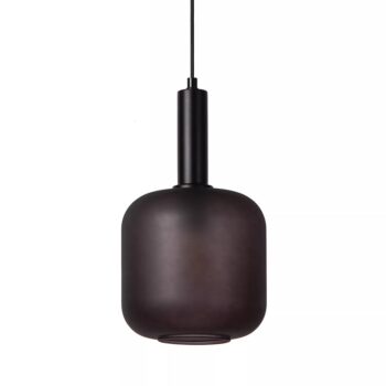 12700284 Stoere hanglamp zwart met mat zwart glas.jpg