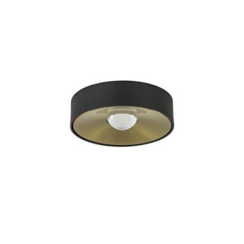 08452199 Kleine LED plafondlamp zwart goud 15cm.jpg