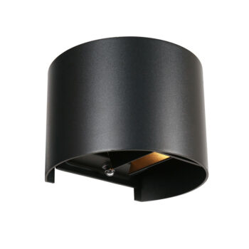 19771752 Ronde LED buitenlamp zwart inclusief lichtsensor.jpg