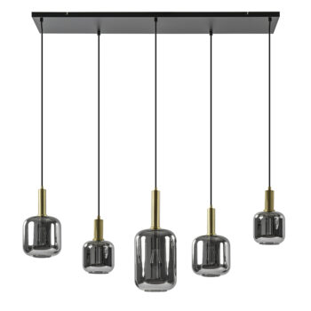 12211735 Grote hanglamp Lekar 5lichts antiek brons met smoke glas.jpg