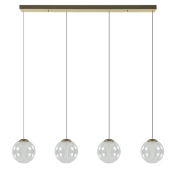 08650009 LED hanglamp 4 lichts goud met helder glas.jpg