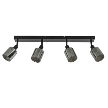 02810008 Mat zwarte plafondlamp 4 lichts zwart met smoke glas.jpg