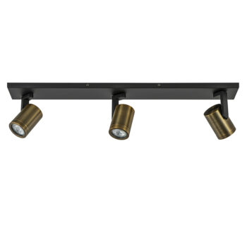 08452225 Langwerpige plafondspot 3 lichts mat zwart met brons.jpg