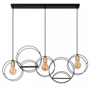 12700331 Decoratieve hanglamp zwart met gouden details.jpg