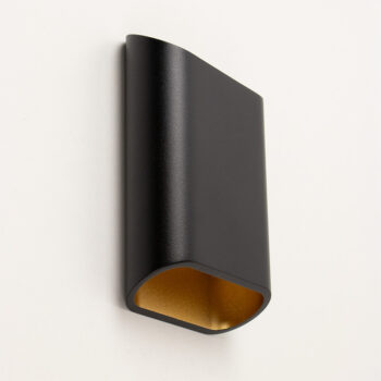 01400005 Wandlamp Diaz small zwart matgoud.jpg