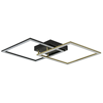 11200023 LED Plafondlamp double square zwart goud.jpg
