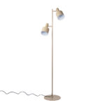 Vloerlamp 2L - Zand/wit
