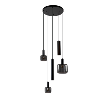 20210304 Hanglamp 5 L rond zwartsmoke glas.png