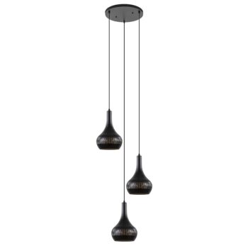 06132190 Ronde 3lichts hanglamp mat zwart met goud.jpg