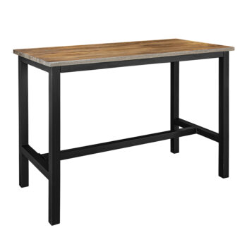 02730090 Mango houten bartafel met zwart frame.jpg