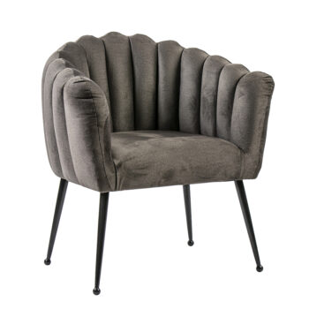 01820005 Trendy fauteuil bruin met zwarte poot.jpg