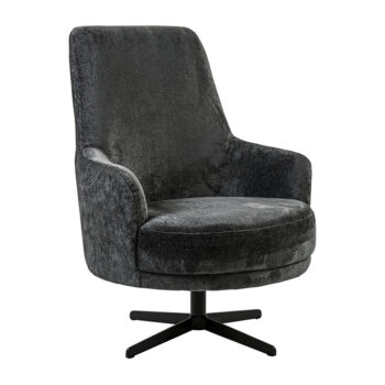 01820035 Draaibare relax fauteuil donker grijs met zwarte poot.jpg
