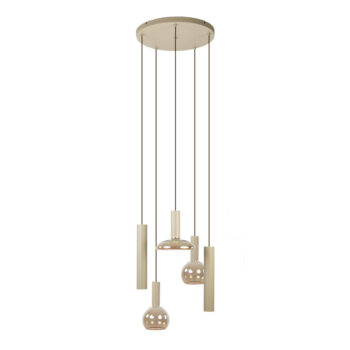 12480587 Hanglamp 5L rond pendel Beige.jpg