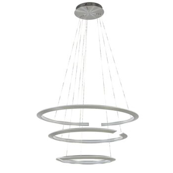 02030003 Moderne hanglamp rond met LED ringen nikkel.jpg