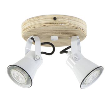 02820171 Landelijke plafondspot wit met hout 2lichts GU10.jpg