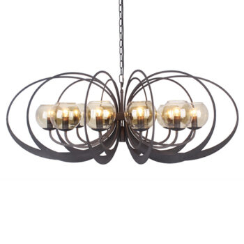 12110140 Zwart metalen hanglamp met smoke glas.jpg