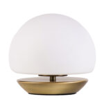 Klassieke LED tafellamp brons dimbaar