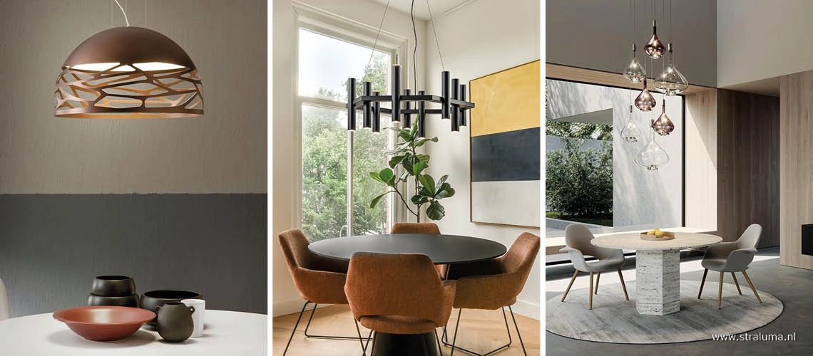 Blog hanglampen voor een ronde eettafel_1
