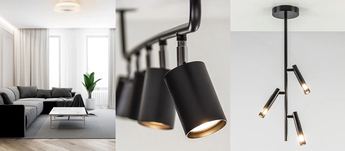 Lamp met dubbele functie basisverlichting accentverlichting