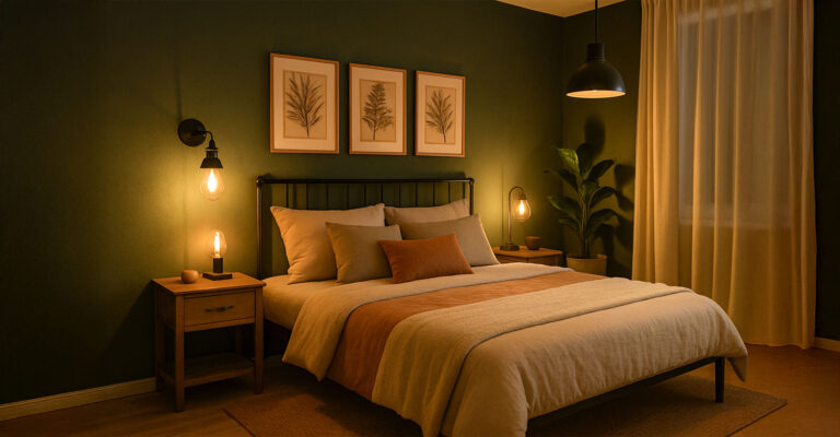 Thumbnail sfeer in huis met warm lich