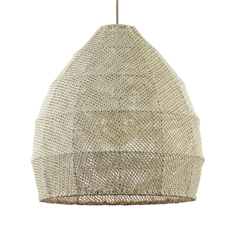 12211797 Grote hanglamp Makassar creme wit Light and Living