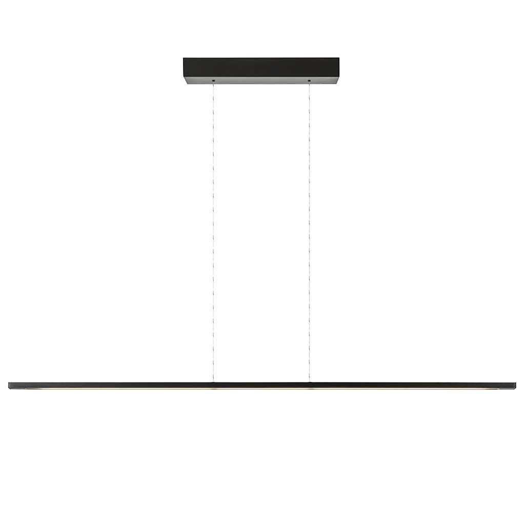 13760862 Moderne LED hanglamp zwart nikkel dimbaar
