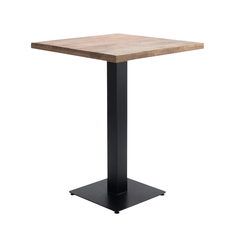 23100078 Straluma Horeca bartafel 80x80cm mango hou