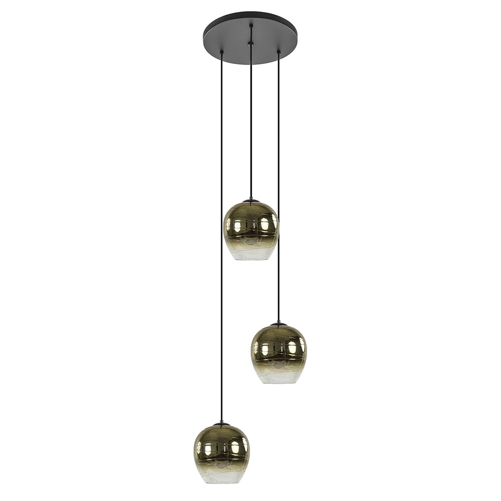 08452039 Ronde 3lichts hanglamp golden gradient met zwart.jpg