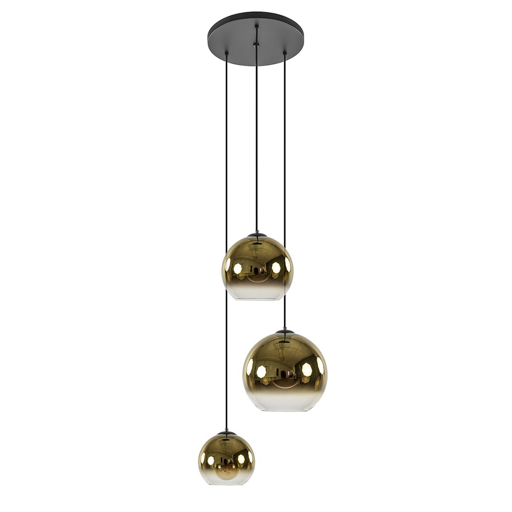 08452139 Hanglamp 3lichts rond zwart met goud gradient glas.jpg