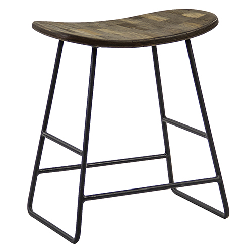 12210737 Landelijk botanische kruk hout metaal.jpg