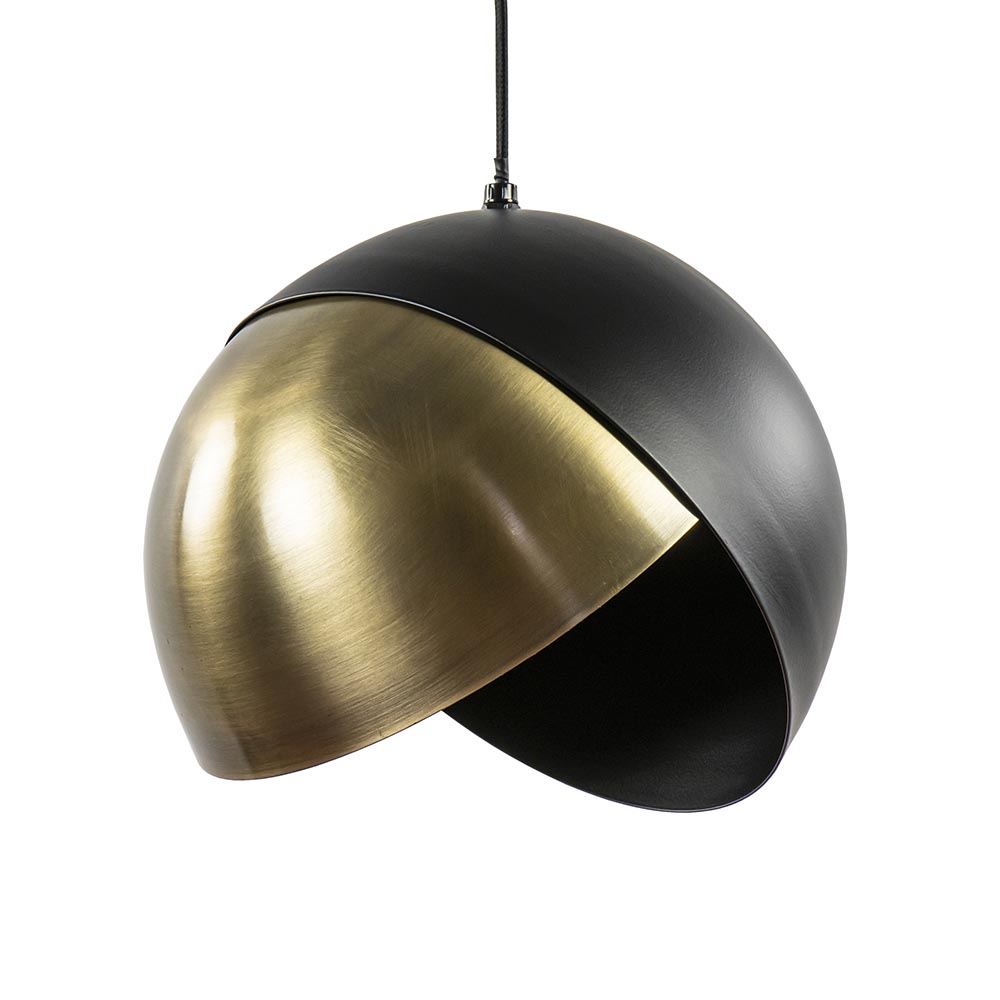12211604 Light and Living hanglamp Namco zwart met antiek brons.jpg