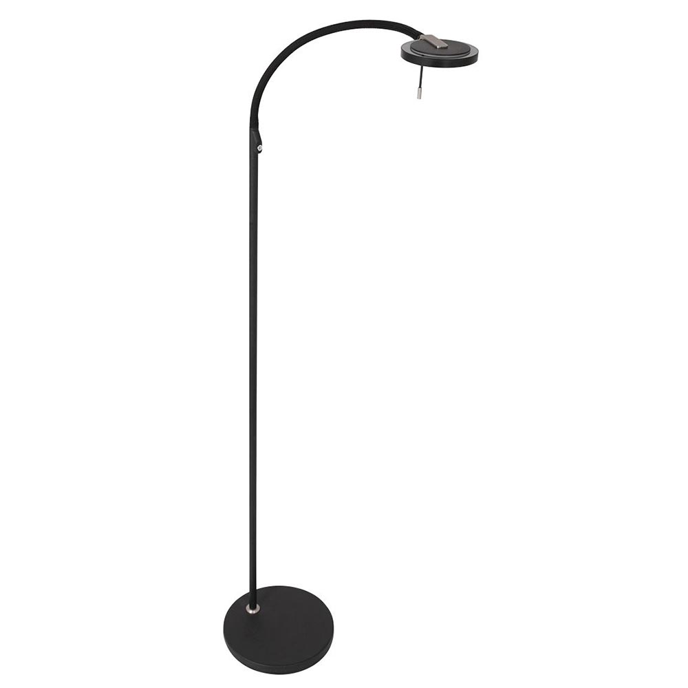 19771699 Moderne LED leeslamp zwart met smoke glas dimbaar.jpg